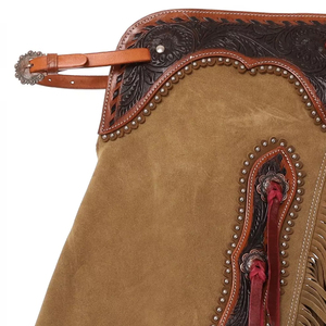 Best Design Lightweight <b>Leather</b> <b>Men's</b> Horse Riding <b>Chaps</b> Customized Logo Printing New Arrival Equestrian <b>Leather</b> <b>Chaps</b> - Product Image 6