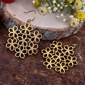 Pendientes de Latón de Alto Brillo, Acabado Pulido, Aspecto Liso, Precio de Fábrica al por Mayor, Artículo para Manualidades Metálicas - Product Image 4