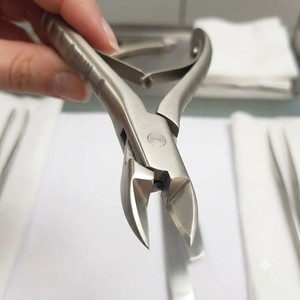 Professional Stainless Steel <b>Nail</b> Plier Flat Jaw Straight Blade Custom Size Sharp Tip Durable Finger <b>Nail</b> <b>Tool</b> Adult Use by LCI - Product Image 3