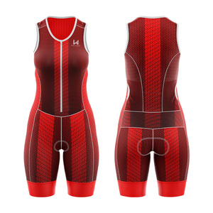 Conjunto de Jersey y Culotte de Ciclismo Personalizado para Mujer, Tallas Grandes, Ecológico, Ligero, Transpirable, de Secado Rápido - Product Image 4