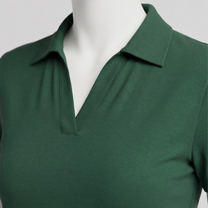 T-shirts OEM pour femmes à manches courtes 100 % coton toile 220g respirants séchage rapide écologiques anti-boulochage anti-plis numériques - Product Image 3