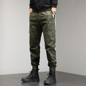 Pantalon cargo pour homme, style américain, multi-poches, joggers, taille plus, coupe ample, streetwear décontracté - Product Image 2