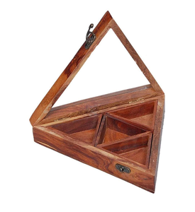 Caja de Especias de Madera, Utensilios de Cocina, Caja de Especias de Madera de Lujo Ecológica para Uso Diario, Gran Venta - Product Image 2