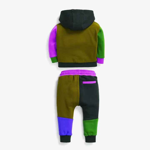 Conjunto Deportivo de 2 Piezas para Niños, al por Mayor, Personalizado, Invernal, Transpirable, Ecológico, 100% Algodón, Sudadera Estilo Urbano - Product Image 4