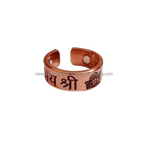 Joyería Devocional Bio Magnética al por Mayor • Pulsera Espiritual Ajustable con Escritura en Hindi - Product Image 2