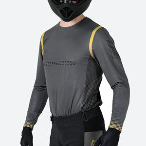 Jersey de Motocross de Manga Larga con Nombre de Equipo Personalizado de Alta Calidad, Jersey de Secado Rápido Disponible para Venta en Línea - Product Image 2