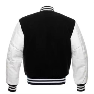 Manufacturer High Quality Varsity <b>Jacket</b> <b>Men</b> Chenille Embroidery Leather Sleeves Custom <b>Baseball</b> Letterman Varsity <b>Jacket</b> - Product Image 2