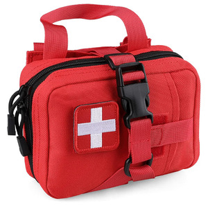 Organisateur de médicaments imperméable personnalisé avec trousse de premiers soins en cuir de qualité supérieure, pour situations d'urgence, de survie et de voyage, en vente à bas prix - Product Image 1