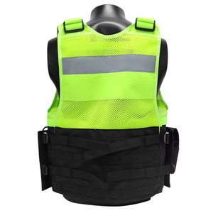Gilet de sécurité réfléchissant haute visibilité Golden Weather Para Medical avec poches tactiques et détection d'aiguilles, uniforme de garde pour hommes - Product Image 5