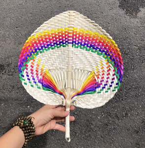 Natural <b>Bamboo</b> Handfan From Vietnam <b>Bamboo</b> Material For Cooling Decoration Event Souvenir Factory Direct - Product Image 3