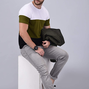 T-shirts de randonnée et de voyage légers pour hommes en 100 % laine mérinos de haute qualité, vierges, grandes tailles, respirants, écologiques et doux – Vente en gros - Product Image 3