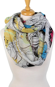 Foulards carrés légers Accessoires en tissu élégant à impression numérique personnalisée de haute qualité pour femmes - Product Image 3