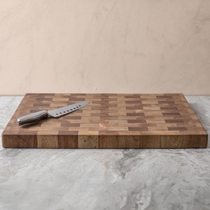 Eco-Friendly Anti-Slip Kitchenware Luxury Modern Vegetable Tick Large Acacia Walnut Wood Chopping <b>Board</b> Wooden Chopping Block - Product Image 4