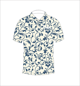 เสื้อโปโลลายดอกไม้แบบกำหนดเอง ระบายอากาศได้ดี น้ำหนักเบา เหมาะสำหรับทีมกอล์ฟ แขนสั้น แบบซับลิเมชั่น ชุดกีฬา - Product Image 4