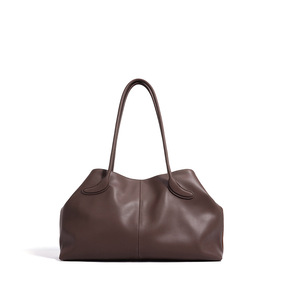Bolso Tote de Gamuza para Mujer, con Cierre de Cordón, Estilo Minimalista, Color Rojo - Product Image 3