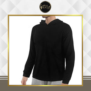 Sudadera con Capucha de Manga Larga y Cuello en V para Hombre, de Algodón y Poliéster de Secado Rápido, Antiarrugas, de Calidad Estándar, para Invierno, a Bajo Costo - Product Image 4