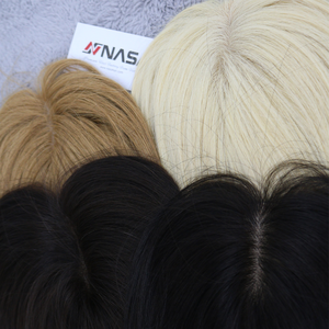 Extensiones de cabello vietnamita crudo 2025 superventas 100%, Topper recto Natural de alta calidad para pelucas, extremos dobles dibujados - Product Image 1