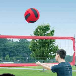 Ballon de volley-ball d'entraînement léger de haute qualité en PU recyclé, taille 5, avec vessie en caoutchouc butyle imperméable - Product Image 4
