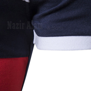 Chemise polo pour homme tendance, en coton, à manches courtes, respirante, décontractée, pour le sport de plein air, légère, confortable, élégante et moderne - Product Image 5