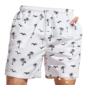 Shorts de course d'été pour hommes, très demandés, 100% polyester, taille élastique, couleur unie, style urbain, sublimation - Product Image 6