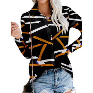 Vêtements élégants pour femmes, hauts pour femmes en tissu respirant, hauts pour femmes, mode féminine quotidienne, hauts pour femmes - Product Image 1