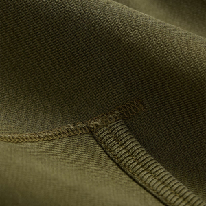 Premium Spring Custom Garment Dyed Vintage Washed Cotton Fleece <b>Brushed</b> Inner Men's Heavyweight Oversized Pullover Hoodie OEM - Product Image 4