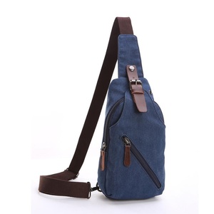Sac bandoulière en toile pour homme, fermeture éclair, boucle, taille personnalisée, usage quotidien, antivol, léger - Product Image 3