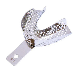 Bandejas de Impresión Dental Manuales de Acero Inoxidable Alemán al por Mayor, Patrón Ovalado, Certificación CE, Ligeras, 3 Años de Garantía, por Grip Surgical - Product Image 5