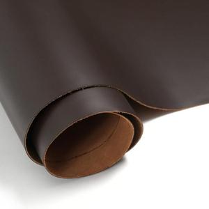 Lámina de Cuero Vacuno Genuino 100% Grueso y Personalizado, Color Rojo, con Rayaduras y Estrías Ocultas, Accesorios de Cuero de la Más Alta Calidad para Artesanía - Product Image 2