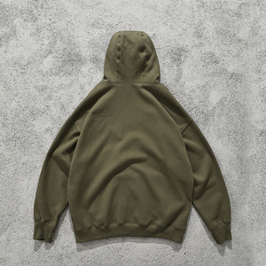 Sweat-shirt à capuche unisexe style cagoule ninja unique, haute qualité, 350 g/m², 100 % coton, coupe oversize, avec fermeture éclair, vêtements chauds - Product Image 6