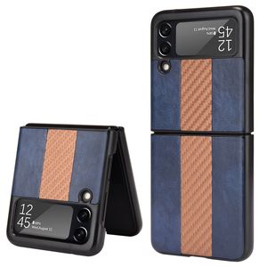 Per Samsung per Galaxy Z Flip 3 5G sottile pieghevole in pelle antiurto custodia del telefono - Product Image 4