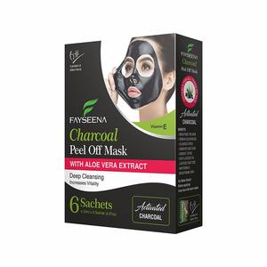 Masque peel-off au charbon de bois et à l'aloe vera 120ml, nettoyant en profondeur les pores et purifiant la peau, pour hommes et femmes, en vente - Product Image 1