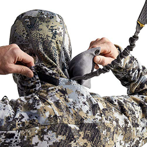 Veste à capuche en softshell camouflage pour homme, respirante, en polyester, pour la chasse, manches longues, automne - Product Image 4