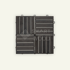 Serie AuroraPlank |   Tarima de Madera de Acacia Aceitada y Compuesto Plástico, Cuadrada, Cepillada, Encastrable, Impermeable, Ecológica y Moderna - Product Image 5
