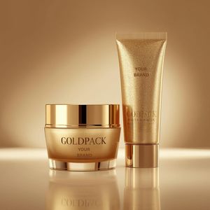 Crème pour le visage en or de qualité supérieure 50 ml pour utilisation en salon, étiquette privée OEM ODM, vente en gros, logo personnalisé, qualité supérieure - Product Image 4