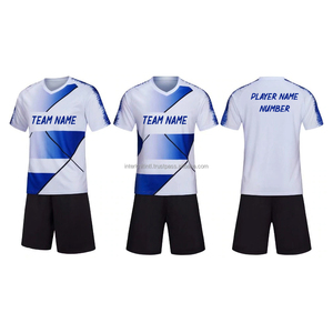 ชุดฟุตบอลสำหรับการแสดง ชุดซับลิเมชั่นเปล่าสำหรับทีมฟุตบอล ชุดฝึกซ้อมทีม ชุดผู้ใหญ่แบบปรับแต่งได้ กางเกงขาสั้น 100% - Product Image 2