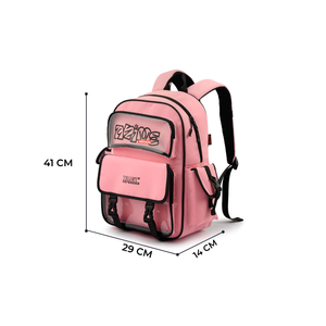 Trending 958 Teen Girls <b>Backpack</b> Waterproof 900PU Fabric School Bag for Teens Durable Daypack Factory OEM/ODM Service - Product Image 2
