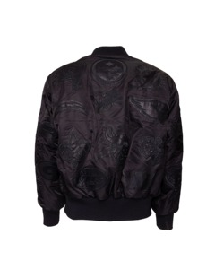 Chaqueta Bomber Reversible de Cuero For Philadelphia for X Collage - Resistente al Viento y Ecológica para un Estilo Urbano - Product Image 2
