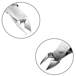 Cortacutículas Curvo Innovador de Acero Inoxidable con Abertura de Mandíbula Ancha para el Cuidado de Uñas y Dedos - Diseño Personalizable para Uso Profesional - Product Image 6