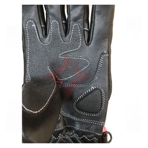 Gants de moto pour femmes de qualité supérieure avec protection des articulations, en cuir durable, antidérapants, respirants et antichocs - Product Image 3