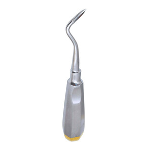 Instrument de précision en acier inoxydable avec poignée confortable et mouvement contrôlé pour travaux fins – Élévateur de racine - Product Image 3