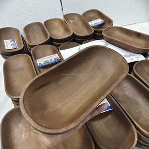 Producto Superior 100% Natural de Alta Calidad, Portavelas y Cuenco de Madera Redondos para Decoración de Diwali y Navidad, Diseño Más Reciente - Product Image 5