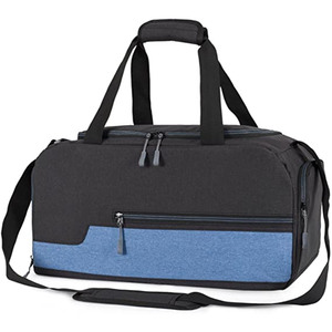 Bolsa Deportiva de Viaje Unisex, Bolsa de Gimnasio con Compartimento para Zapatos, Correa Ajustable, Gran Capacidad, Bolsa de Fitness de Poliéster - Product Image 2