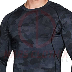 Best Selling Product Quick Dry Comfortable <b>Men</b> Rash Guard High Performance <b>Compression</b> Wear <b>Men</b> Rash Guard - Product Image 5