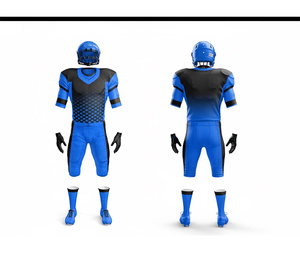 Fournisseur en gros d'uniformes de football américain haut de gamme, maillots et pantalons personnalisés |   Tenue de football d'équipe |   Polyester respirant - Product Image 6