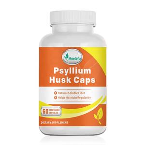 Suplemen Serat Kapsul Psyllium Husk OEM/ODM dengan Lactobacillus Acidophilus untuk Mendukung Pencernaan, Kesehatan, dan Kebiasaan Buang Air Besar - Product Image 1