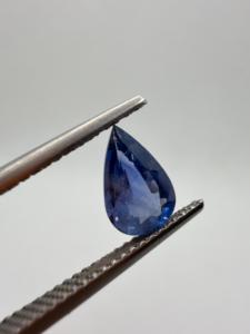 Zafiro Azul Natural AA, Corte Pera, 1.10 Quilates, 8.5x5.5x3mm, Gema Suelta Facetada, Tratada con Calor, Zehra Gems, Color Joyería - Product Image 6