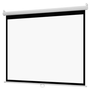 Schermo per Proiettore Retrattile Manuale da 72 Pollici 4K 1080 HD Montato a Parete per Proiezione Cinematografica Rapporto 4:3 - Product Image 1