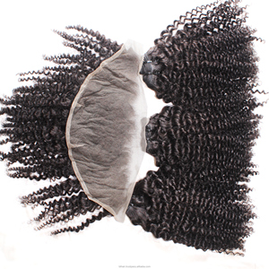 Extensions de cheveux humains vierges pour boucles pixie, trame super double drawn, coupe pixie 100% vierge avec closure frontale en dentelle - Product Image 1