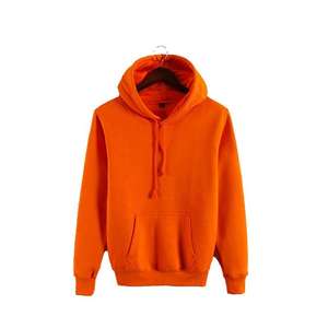 Sweat-shirts unisexes personnalisables avec logo, design OEM, sweats à capuche vierges en molleton, sweats à capuche oversize avec poches, vente en gros - Product Image 3